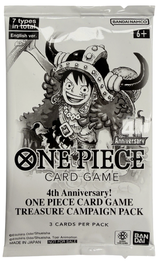 One Piece - EN - OPPR - Promo Pack - 4th Anniversary Treasure Campaign