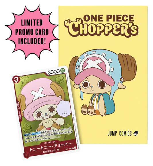 One Piece - JP - EB02-003 - Booklet (Unwrapped) + Promo Card (Sealed) - Chopper's (Tony Tony Chopper)